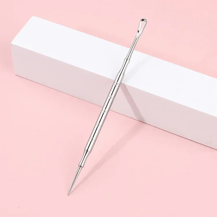 🖤🔧 Blackhead & Pimple Remover Tool – Deep Clean Tweezers