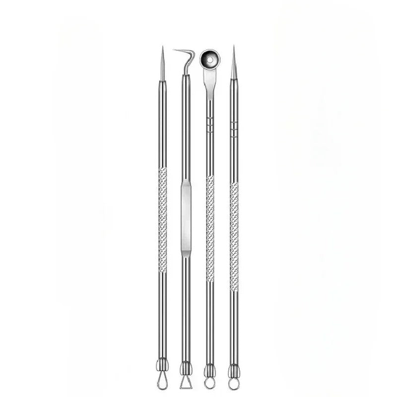 🖤🔧 Blackhead & Pimple Remover Tool – Deep Clean Tweezers