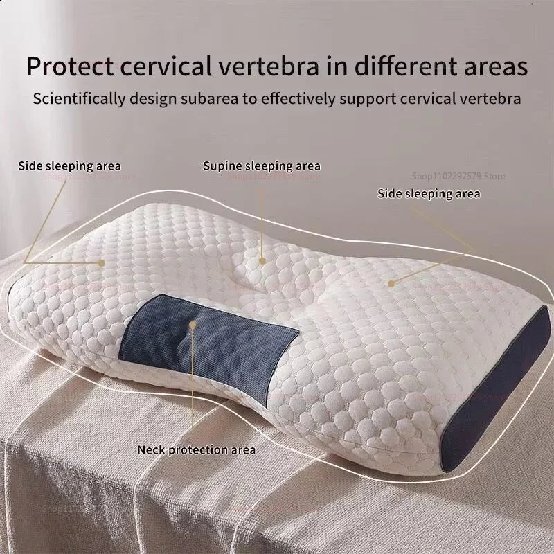 Orthopedic Cervical Support Pillow – Non-Deforming Massage Sleep Pillow