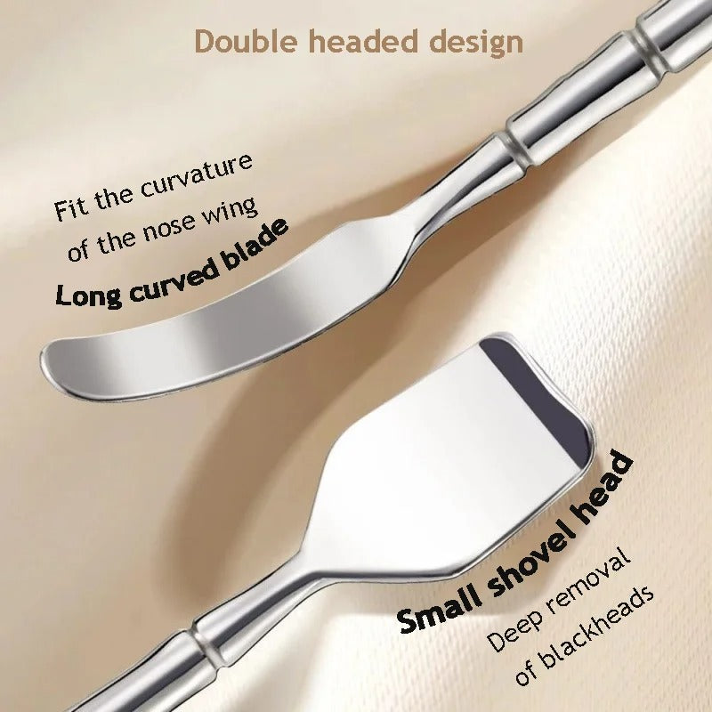 🖤🔧 Blackhead & Pimple Remover Tool – Deep Clean Tweezers
