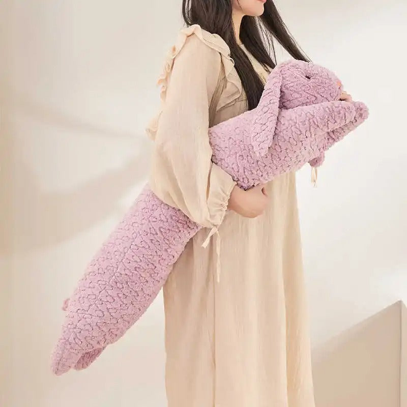 Long Rabbit Plush Body Pillow – Cute & Comfy Cushion