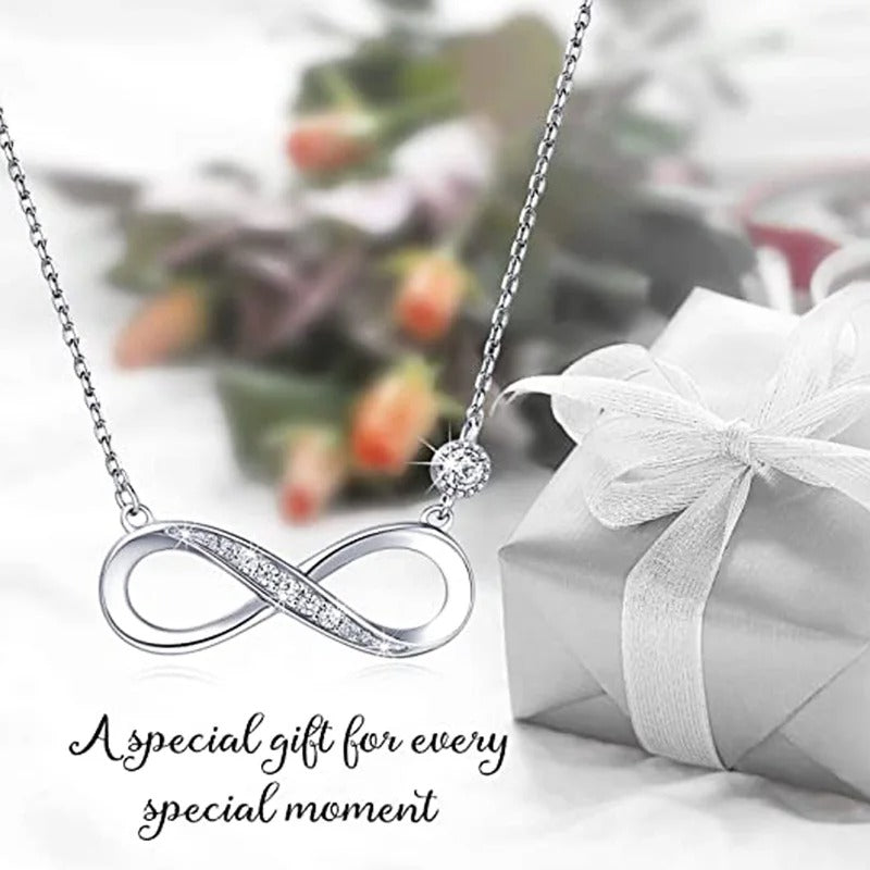 Huitan Silver Zirconia Pendant Necklace – Trendy Daily Jewelry Gift