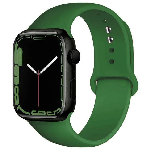 “Apple Watch Silicone Sport Band (38-49mm) – Series 5–11, SE, Ultra 3”