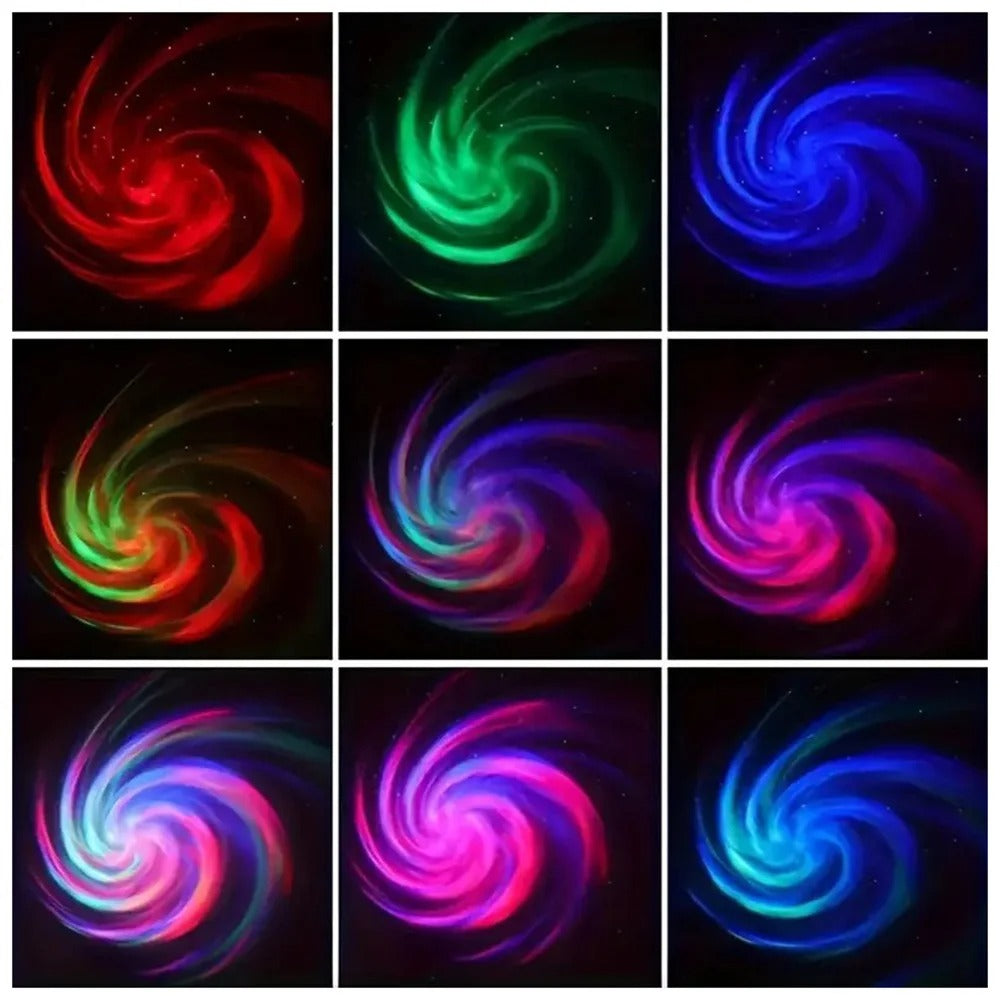 🌌✨ Starry Sky Galaxy Projector – LED Night Light with Remote