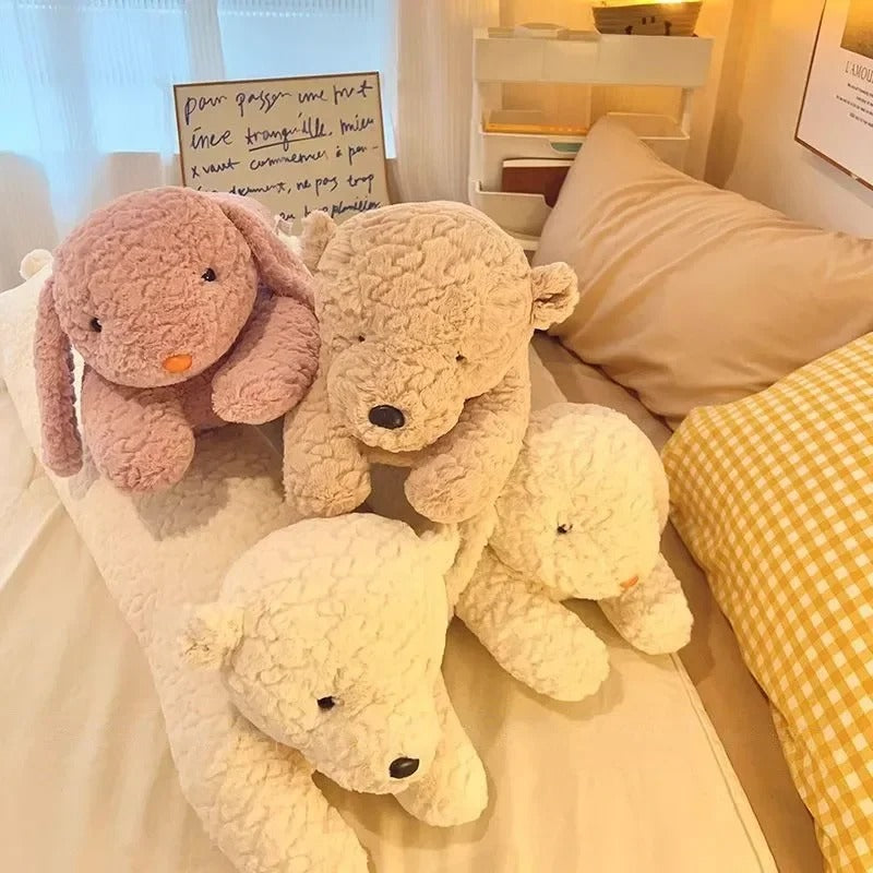 Long Rabbit Plush Body Pillow – Cute & Comfy Cushion