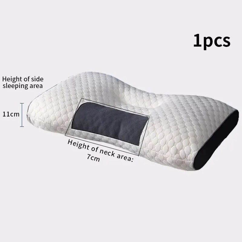 Orthopedic Cervical Support Pillow – Non-Deforming Massage Sleep Pillow