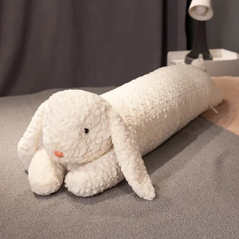 Long Rabbit Plush Body Pillow – Cute & Comfy Cushion