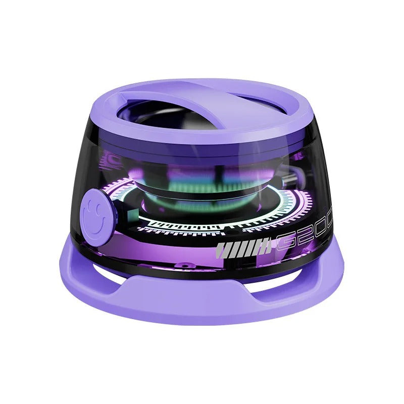 🔊🌈 HECATE G200 Bluetooth Speaker – RGB Lights & Phone Holder