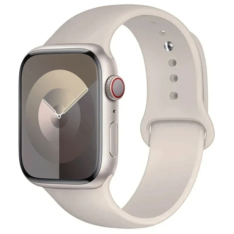 “Apple Watch Silicone Sport Band (38-49mm) – Series 5–11, SE, Ultra 3”
