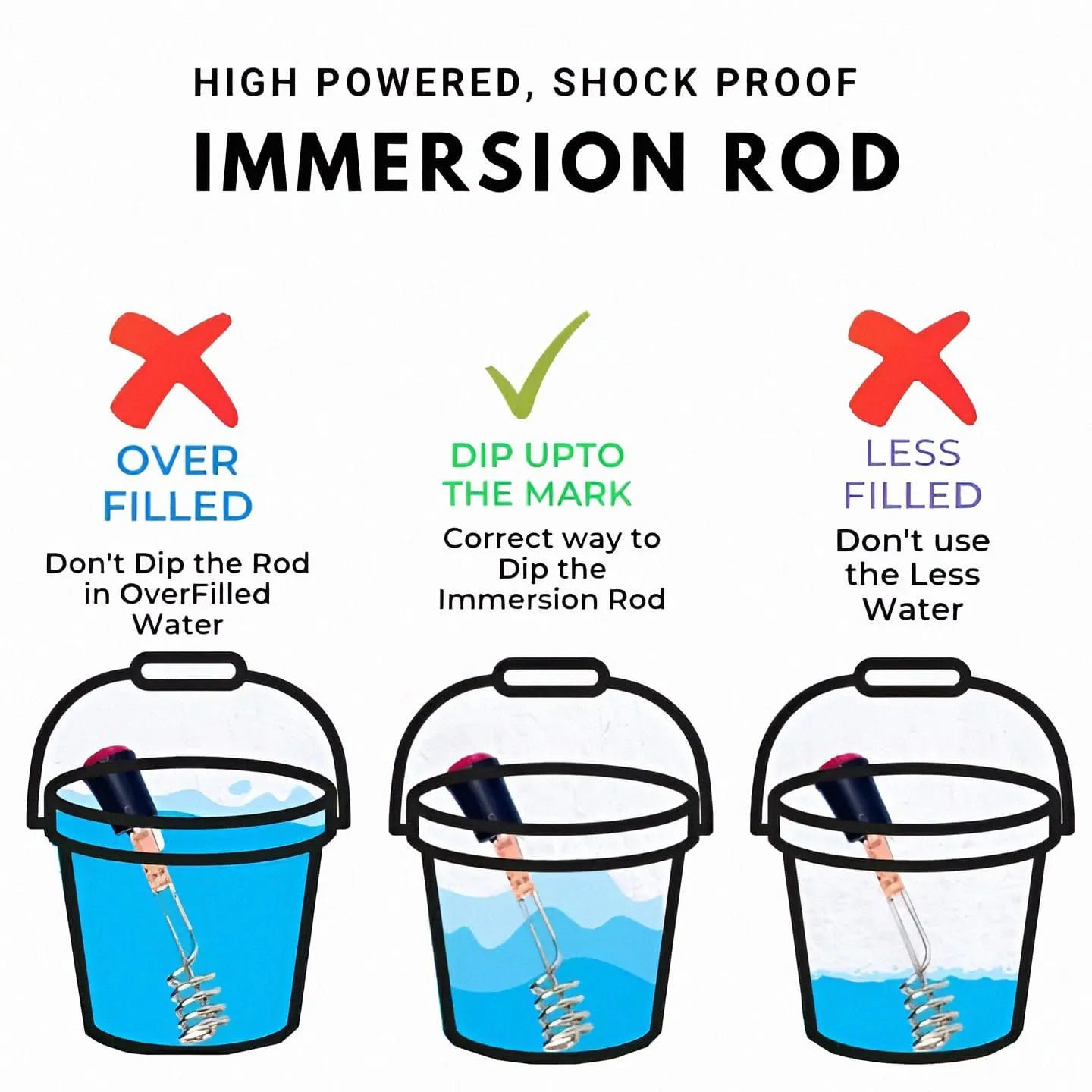 Electric Water Heating Rod