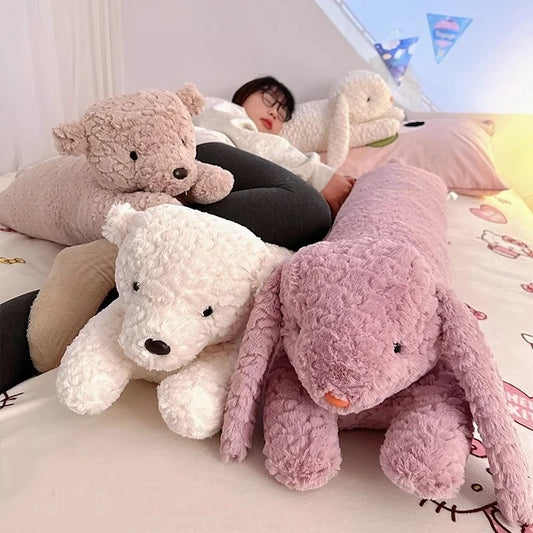 Long Rabbit Plush Body Pillow – Cute & Comfy Cushion