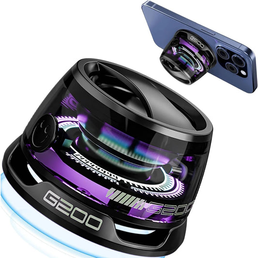 🔊🌈 HECATE G200 Bluetooth Speaker – RGB Lights & Phone Holder