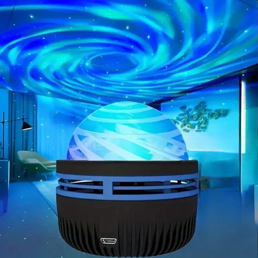 🌌✨ Starry Sky Galaxy Projector – LED Night Light with Remote